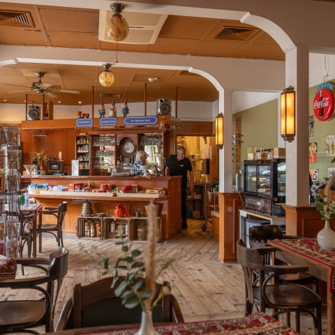 foto van het cafe