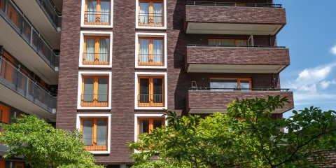 zijaanzicht gebouw scala