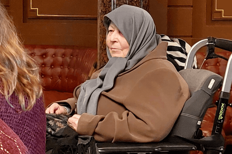 Bewoonster van De Makroon in Internationaal Theater Amsterdam