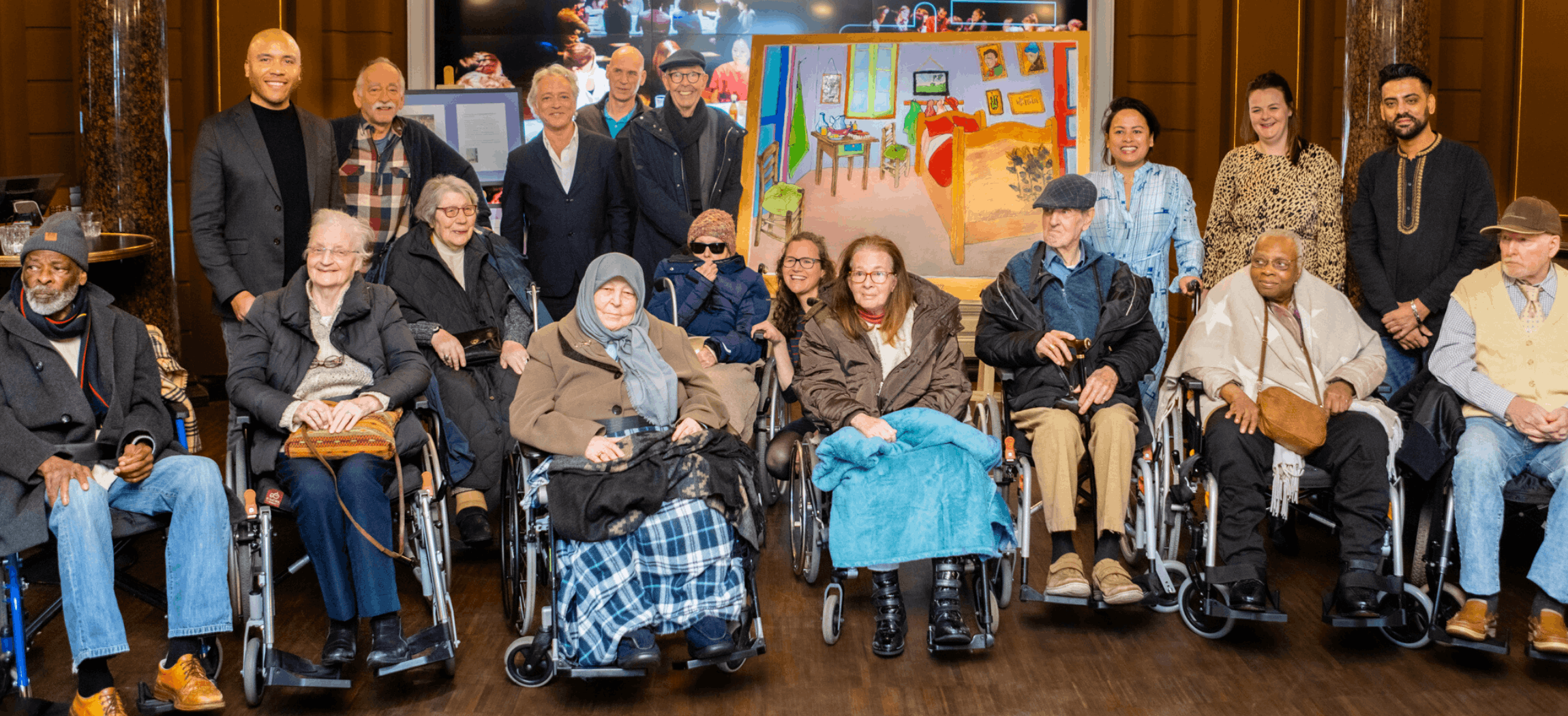 Samen een schilderij maken en veilen voor een goed doel samen met Internationaal Theater Amsterdam