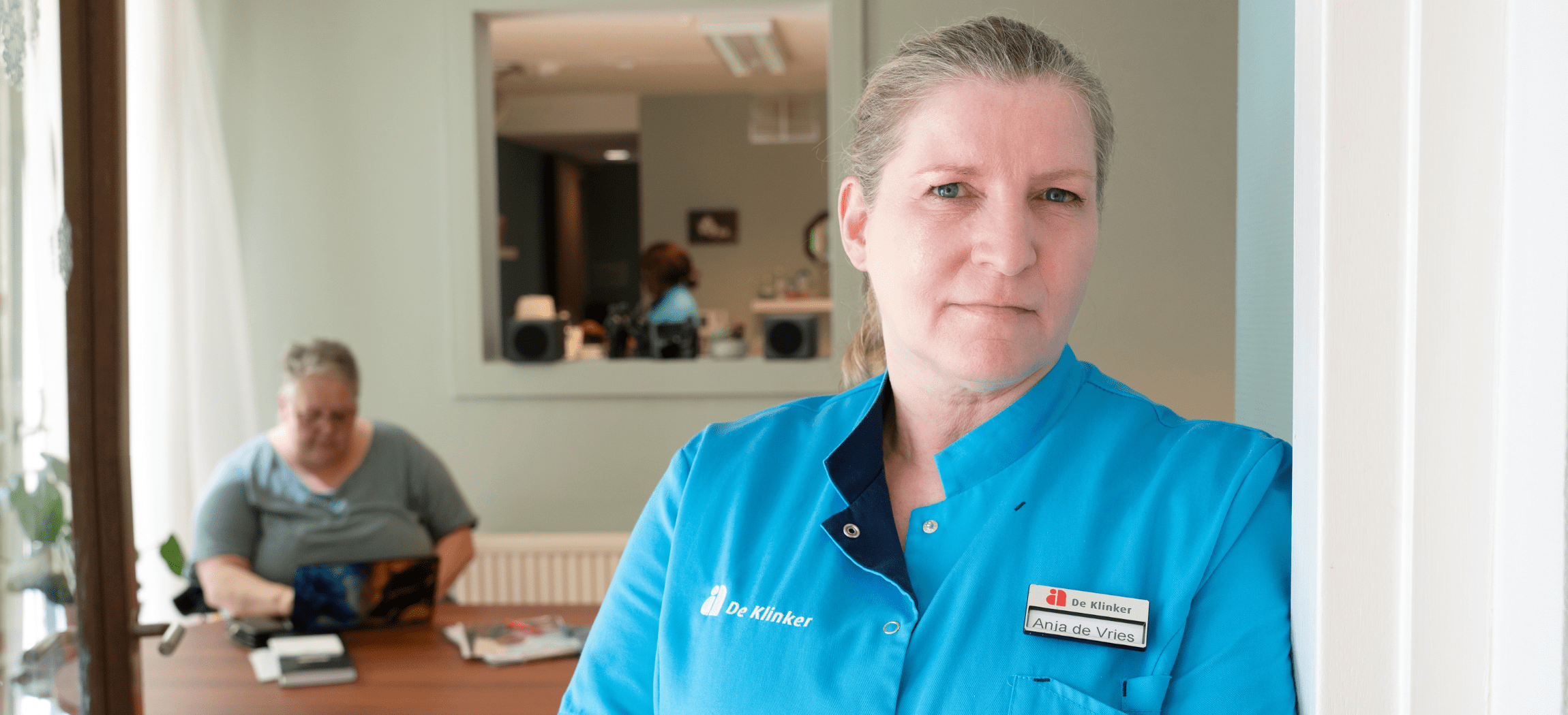 Anja de Vries werkt met veel plezier in De Klinker
