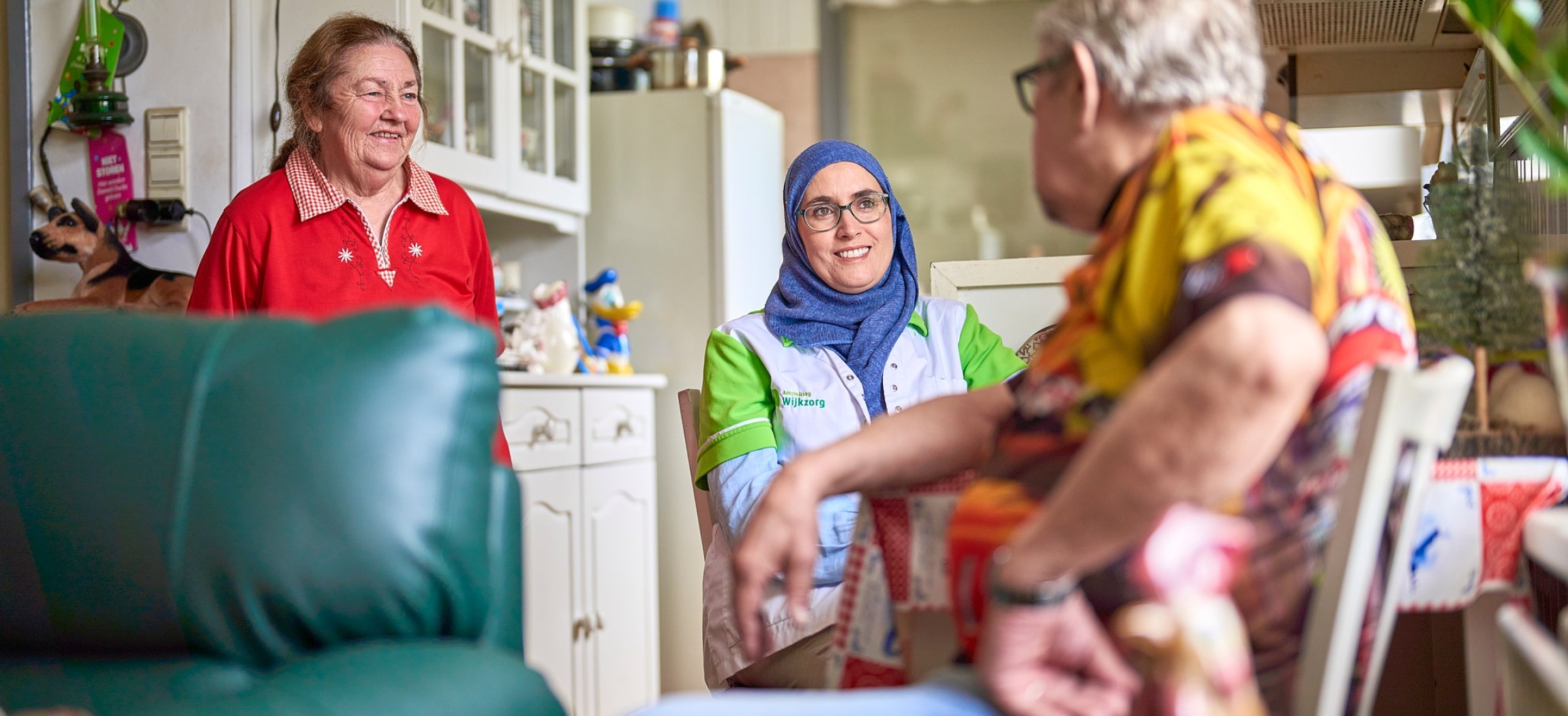 Afbeelding van Wijkzorg:  begeleidende ondersteuning en zorg thuis