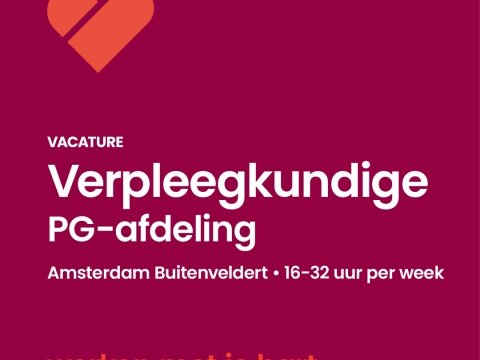 vacature verpleegkundige amsterdam