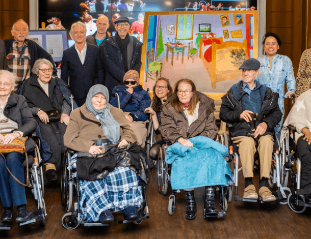 Samen een schilderij maken en veilen voor een goed doel samen met Internationaal Theater Amsterdam