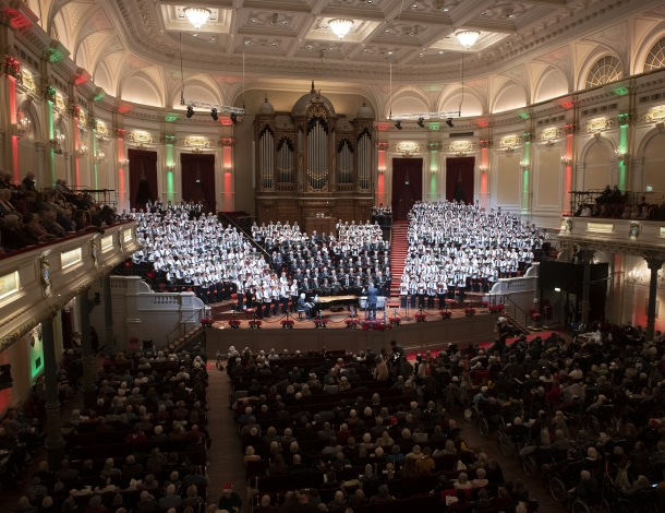Twintigste Amstelring Kerstconcert in het Concertgebouw Amsterdam